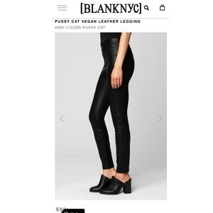 BlankNYC vegan leather leggings size 23